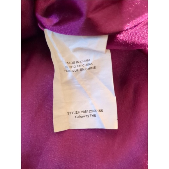 Bebe 2b Pink Ombre Sequin Mini Skirt Large Barbie - Picture 4 of 5